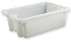 Nest-/stapelbak 600x400x210 mm met afwateringsgaten