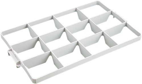 Vakverdeler boven 12 vakken