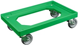Dolly 600x400x175 mm met rubber wielen