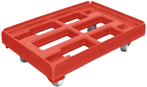 Dolly 610x410x190 mm met rubber wielen