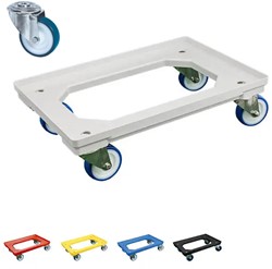 Dolly 610x410x175 mm met rvs gaffels