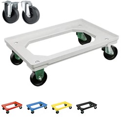 Dolly 610x410x175 mm met pp bokwielen