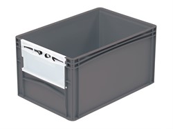Basicline Eco uitpakkrat 600x400x320 mm met uitpakklep