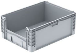 Basicline Plus uitpakbak 800x600x320 mm met versterkte bodem