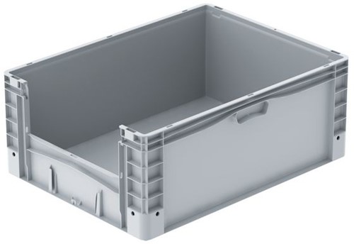 Basicline Plus uitpakbak 800x600x320 mm met versterkte bodem