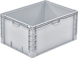 Basicline Plus stapelbak 800x600x420 mm met versterkte bodem