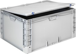 Basicline Plus dekselbak 800x600x435 mm met versterkte bodem
