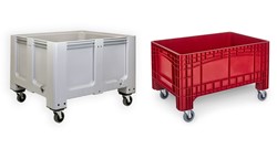 Palletboxen met wielen