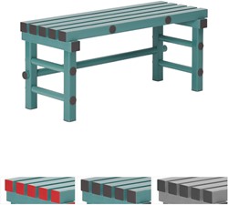 Zitbank 1000x400x450 mm