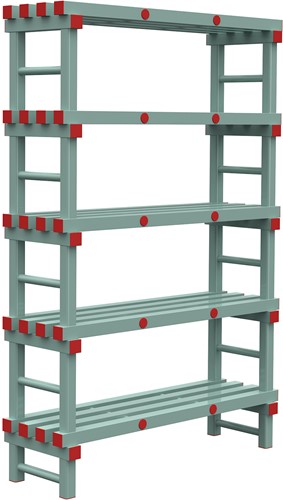 Stelling 1200x1850x400 mm