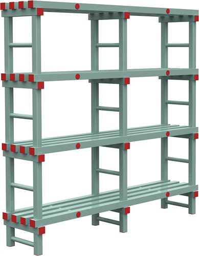 Stelling 1800x1750x400 mm