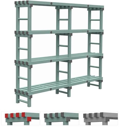 Stelling 2000x1750x400 mm