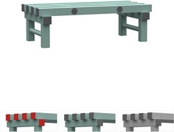 Opslagrooster 800x250x400 mm