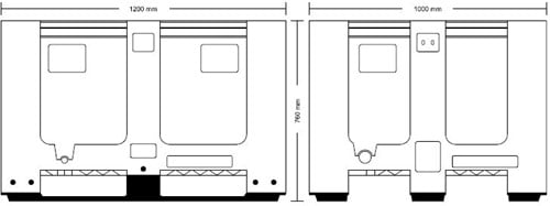 CTR Palletbox 1200x1000x760 mm-2