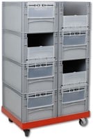 Rolling storage wall 2x4-2