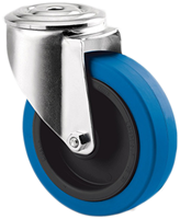 Dolly 600x400x175 mm met elastisch rubber wielen-3